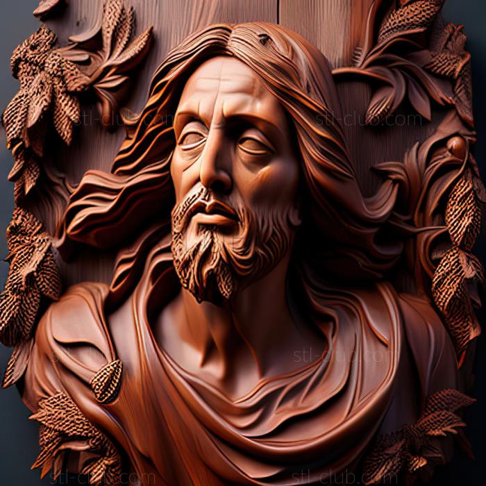 3D model st jesus (STL)